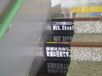 小田原駅の階段